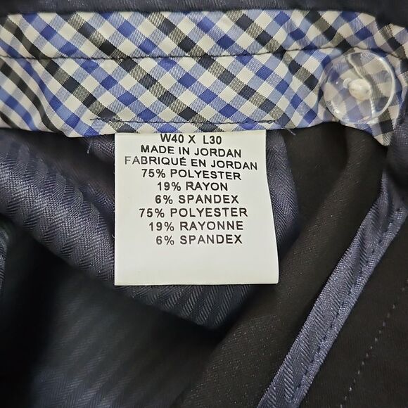 Nautica's Men's Black Dress Pants - Picture 4 of 7